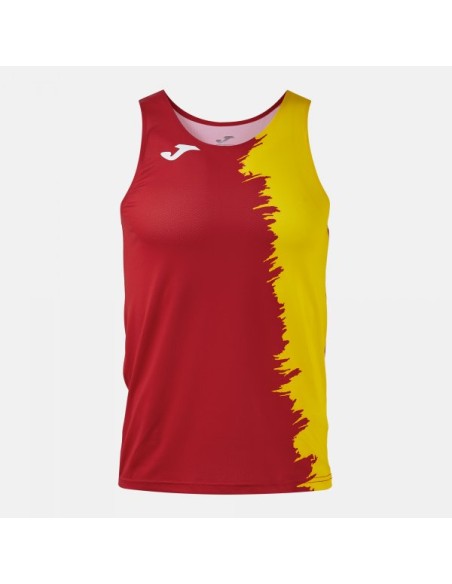 Picasho Tank Top Rojo Amarillo