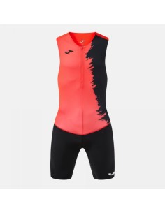 Picasho Sport Suit Coral Flúor Negro
