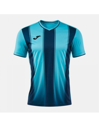Tiger Viii Manga Corta Camiseta Turquesa Flúor Marino Oscuro