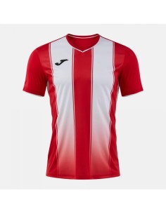Tiger Viii Manga Corta Camiseta Rojo Blanco