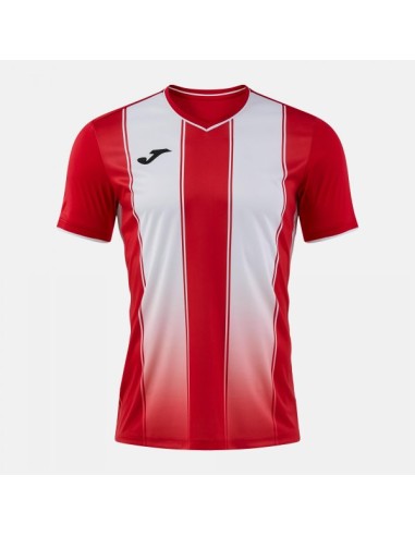 Tiger Viii Manga Corta Camiseta Rojo Blanco