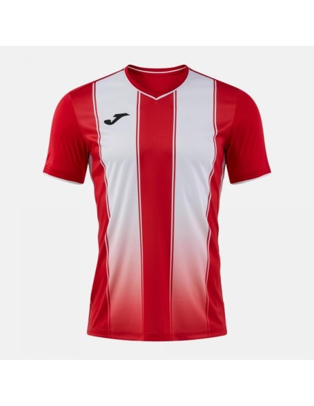 Tiger Viii Manga Corta Camiseta Rojo Blanco