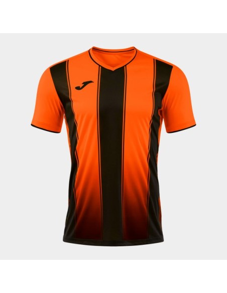 Tiger Viii Manga Corta Camiseta Naranja Negro