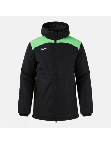 Trivor Ii Anorak Negro Verde Flúor