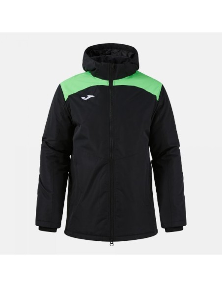Trivor Ii Anorak Negro Verde Flúor