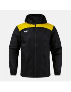 Trivor Ii Raincoat Negro Amarillo