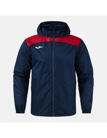 Trivor Ii Raincoat Marino Oscuro Rojo