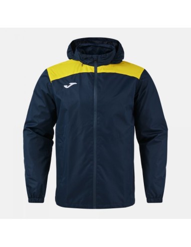 Trivor Ii Raincoat Marino Oscuro Amarillo