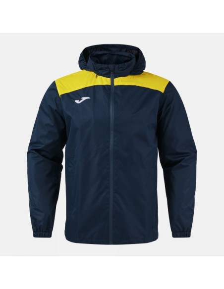 Trivor Ii Raincoat Marino Oscuro Amarillo