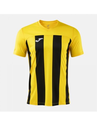 Inter Vi Manga Corta Camiseta Amarillo Negro
