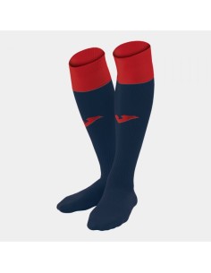 Football Calcetines Calcio 24 Calcetines Marino Rojo