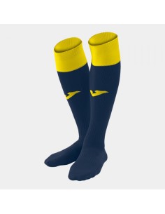 Football Calcetines Calcio 24 Marino-Amarillo
