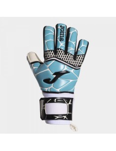 Gk- Pro Portero Guantes Blanco Turquesa