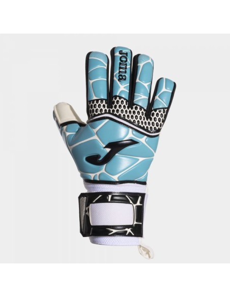 Gk- Pro Portero Guantes Blanco Turquesa