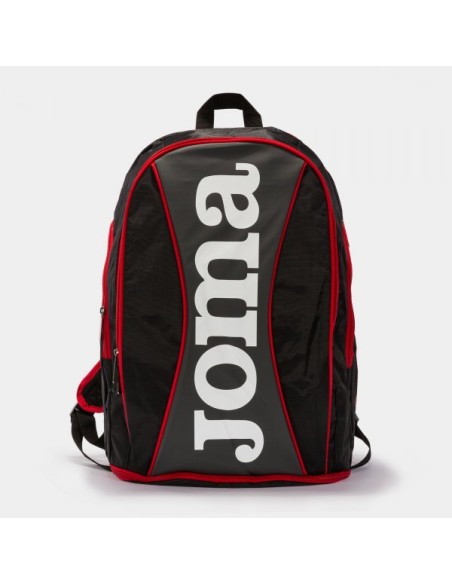 Open Mochila Negro Rojo