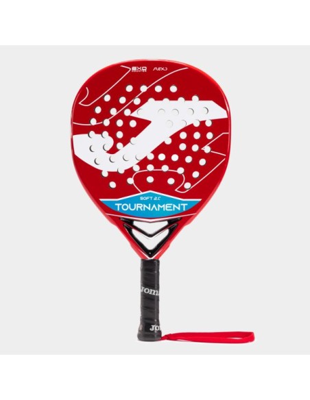 Tournament Soft Paddle Racket Rojo Blanco