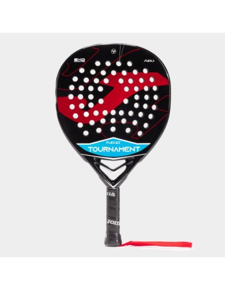 Tournament Flex Paddle Racket Negro Rojo