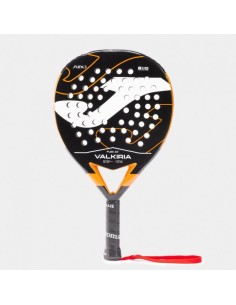 Valkiria Flex Paddle Racket Negro Naranja Flúor