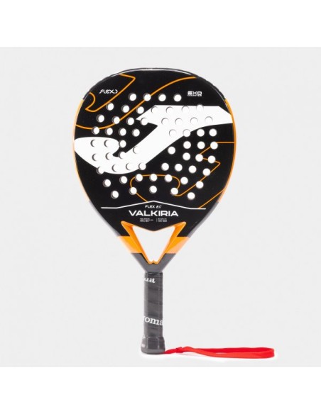 Valkiria Flex Paddle Racket Negro Naranja Flúor