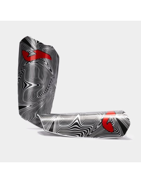 Spartan Shin Guards Gris Negro