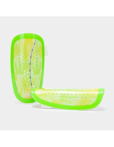 Attack Shin Guards Verde Flúor Amarillo Flúor
