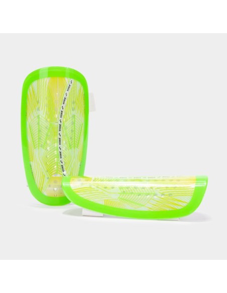 Attack Shin Guards Verde Flúor Amarillo Flúor