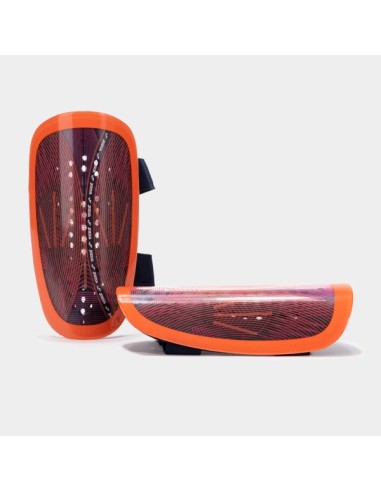 Attack Shin Guards Rosa Flúor Coral Flúor