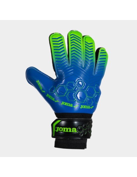 Calcio Portero Guantes Royal Azul Verde Flúor