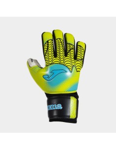 Premier Portero Guantes Amarillo Flúor Negro