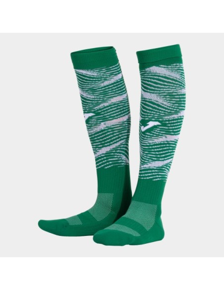 Liga Calcetines Verde Blanco