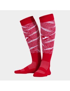 Liga Calcetines Rojo Blanco