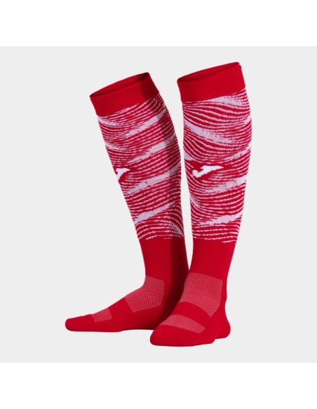 Liga Calcetines Rojo Blanco
