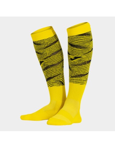 Liga Calcetines Amarillo Negro