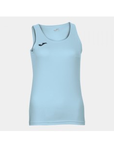 Diana sin Mangas Mujer Camiseta Celeste