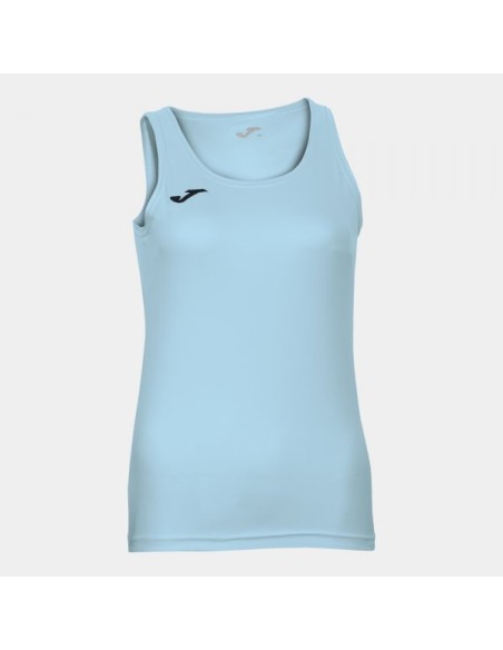 Diana sin Mangas Mujer Camiseta Celeste