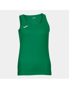 Diana sin Mangas Mujer Camiseta Verde