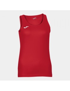 Diana sin Mangas Mujer Camiseta Rojo