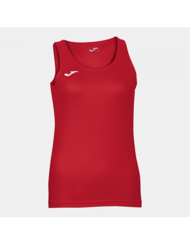 Diana sin Mangas Mujer Camiseta Rojo