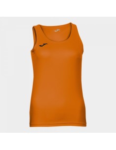 Diana sin Mangas Mujer Camiseta Naranja