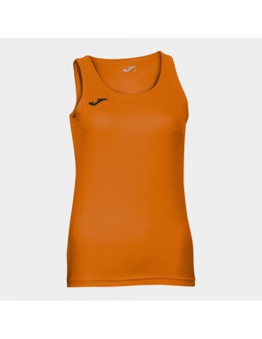 Diana sin Mangas Mujer Camiseta Naranja