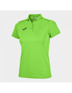 Hobby Mujer Polo Camiseta Verde M Flúor/C