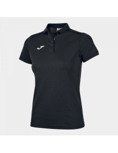 Hobby Mujer Polo Camiseta Negro M/C