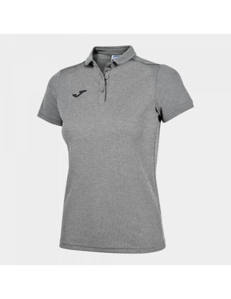 Hobby Mujer Polo Camiseta Melange Claro M/C