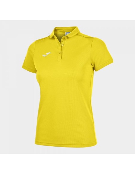 Hobby Mujer Polo Camiseta Amarillo M/C
