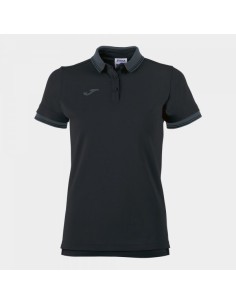 Polo Camiseta Bali Ii Negro Mujer M/C
