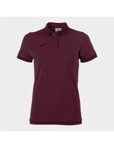 Polo Camiseta Bali Ii Burdeos Mujer M/C