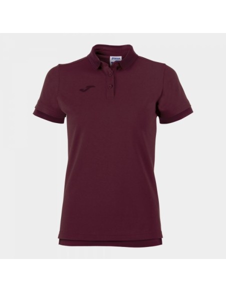 Polo Camiseta Bali Ii Burdeos Mujer M/C