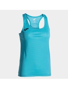 Camiseta Siena Turquesa sin Mangas Mujer
