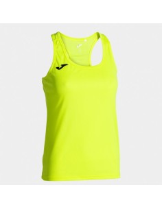 Camiseta Siena Amarillo-Sin Mangas Flúor Mujer