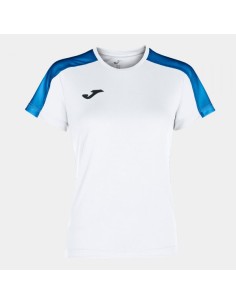 Academy Camiseta Blanco-Royal M/C